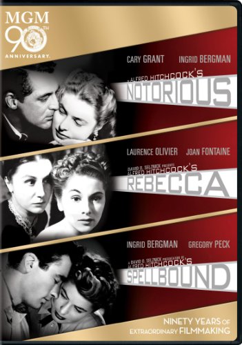 NOTORIOUS/REBECCA/SPELLBOUND - DVD-HITCHCOCK 3-PACK