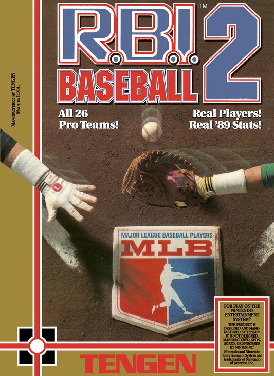 RBI BASEBALL 2  - NES