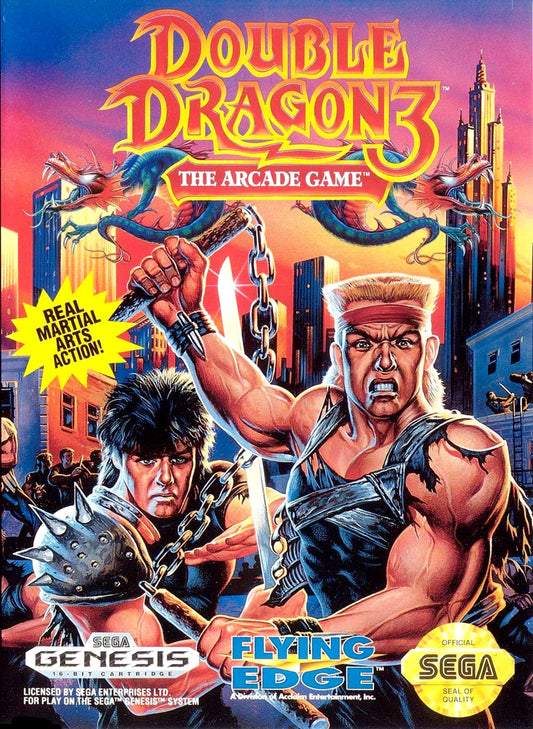 DOUBLE DRAGON III: THE ARCADE GAME  - GENESIS
