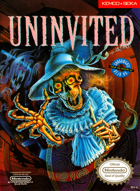 UNINVITED  - NES (W/BOX & MANUAL)