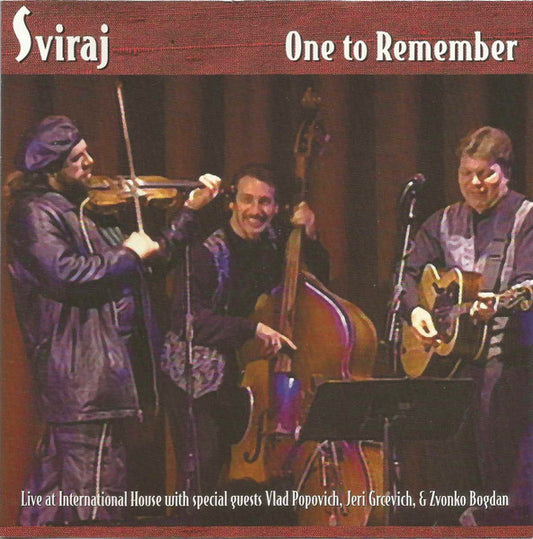 SVIRAJ  - ONE TO REMEMBER (BALKAN) (2CD)