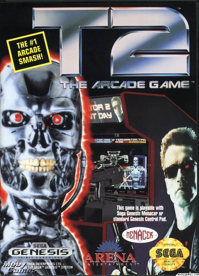 T2: THE ARCADE GAME  - GENESIS  (CARTRIDGE ONLY)