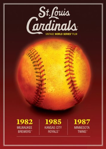 ST. LOUIS CARDINALS  - DVD-VINTAGE WORLD SERIES FILM 1982/85/87