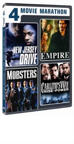 NEW JERSEY DRIVE/EMPIRE/MOBSTERS/CARLITO - DVD-4-MOVIE MARATHON: CRIME THRILLER