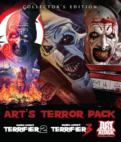 TERRIFIER 2/TERRIFIER 3/ART ATTACK - BLU
