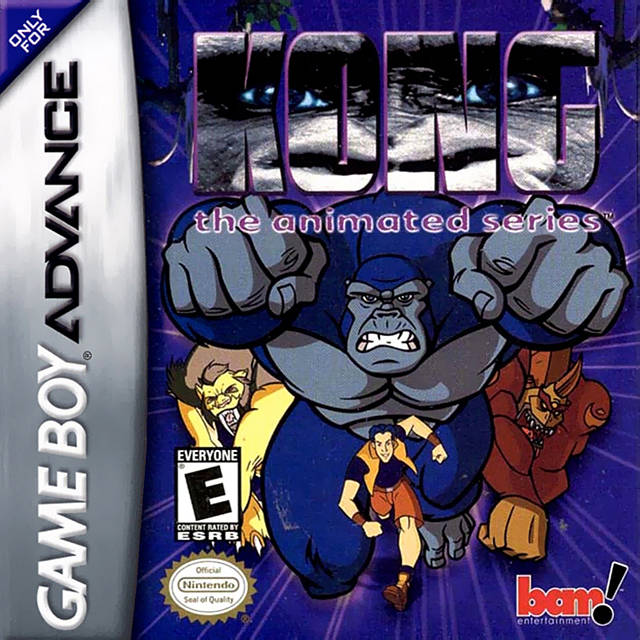 KONG: THE ANIMATED SERIES  - GBA  (CARTRIDGE ONLY)