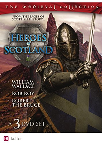 HEROES OF SCOTLAND  - DVD-WALLACE/BRUCE/ROB ROY [3 DISCS]