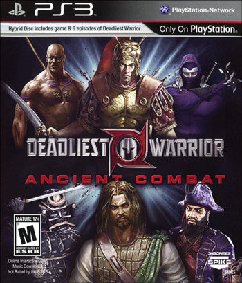 DEADLIEST WARRIORS: ANCIENT COMBAT  - PS3