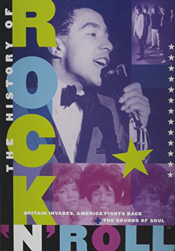 HISTORY OF ROCK 'N' ROLL - DVD-BRITAIN INVADES/AMERICA FIGHTS BACK/