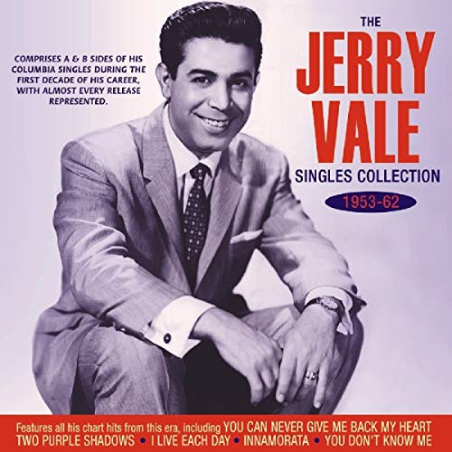 VALE, JERRY - SINGLES COLLECTION 1953-62 (CD)