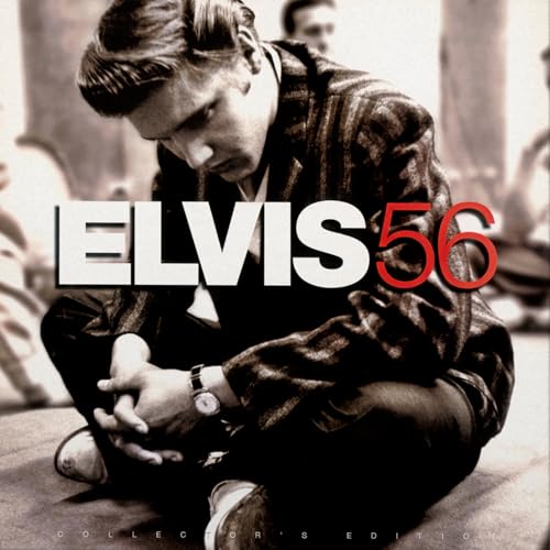 ELVIS PRESLEY - ELVIS '56 (CRYSTAL CLEAR & BLACK MARBLED VINYL)