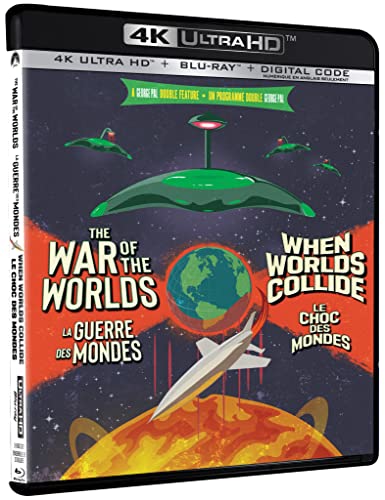 WAR OF THE WORLDS (1953) AND WHEN WORLDS COLLIDE LIMITED EDITION [4K UHD + BLU-RAY + DIGITAL]