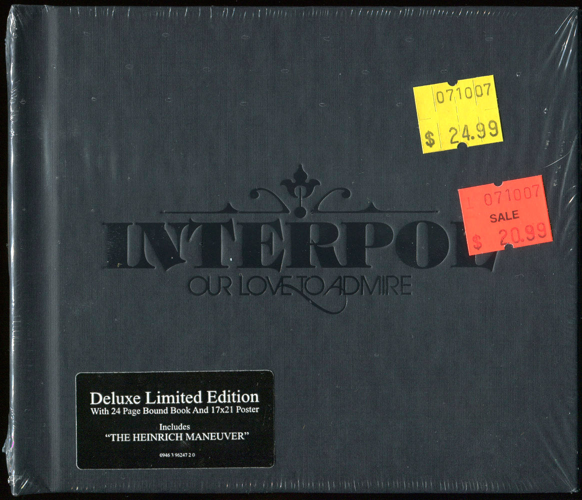 INTERPOL  - OUR LOVE TO ADMIRE (CD/DVD)