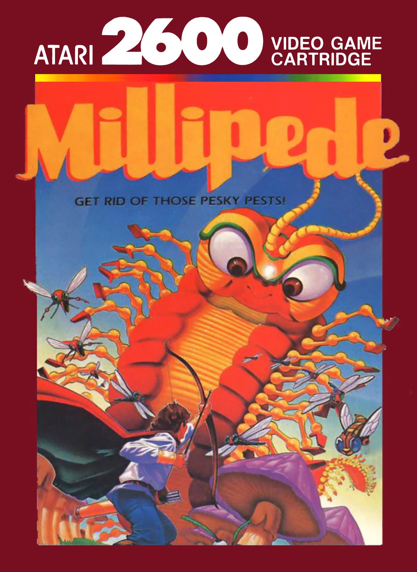 MILLIPEDE  - ATARI2600  (CARTRIDGE ONLY)