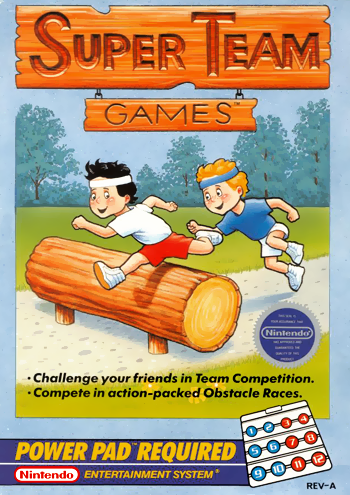SUEPR TEAM GAMES  - NES
