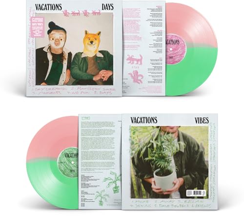 VACATIONS - DAYS/VIBES - PINK/GREEN