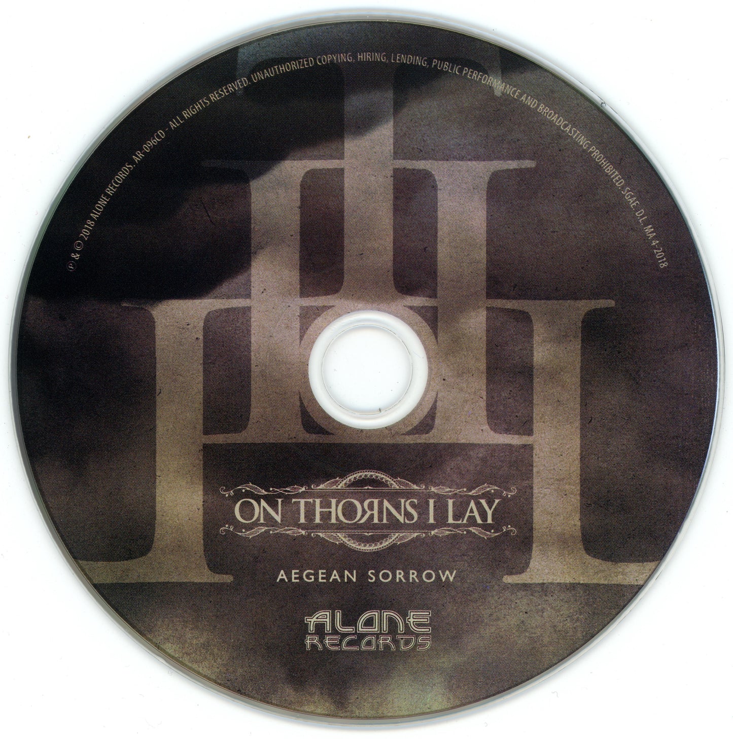ON THORNS I LAY  - AEGEAN SORROW