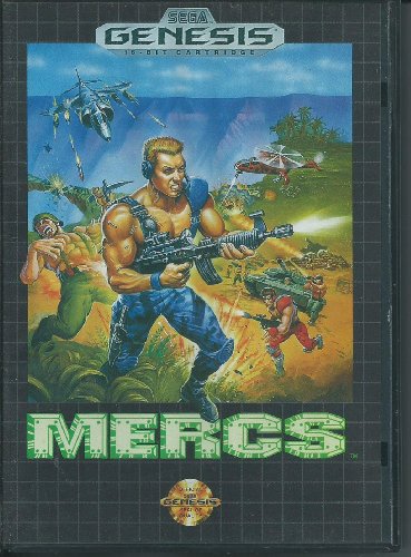 MERCS  - GENESIS  (CARTRIDGE ONLY)