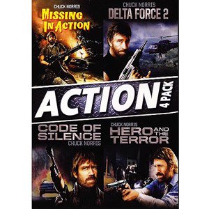 MISSING IN ACTION/DELTA FORCE 2/CODE OF - DVD-4 MOVIES