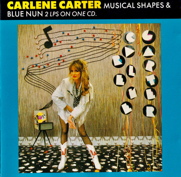 CARTER, CARLENE  - MUSICAL SHAPES/BLUE NUN (2 LPS ON 1 CD)