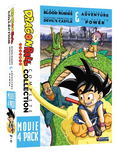 DRAGON BALL (ANIME) - DVD-COMPLETE COLLECTION-4 MOVIE PACK