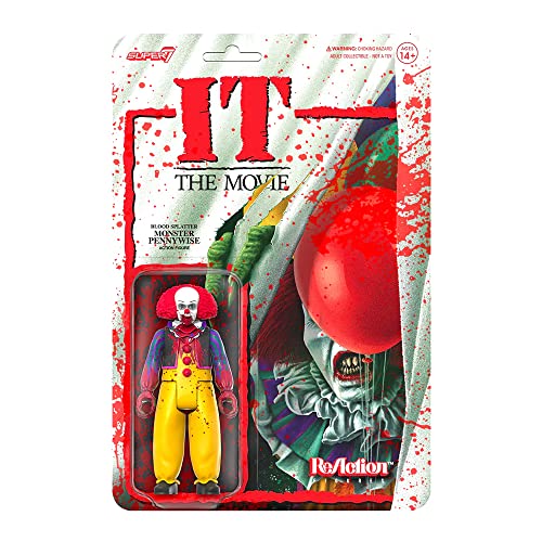 IT: PENNYWISE (BLOOS SPLATTER) - REACTION-3.75"