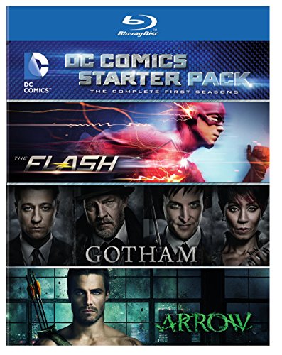 DC COMICS STARTER PACK (FLASH/GOTHAM/ARR  - BLU-COMPLETE FIRST SEASONS
