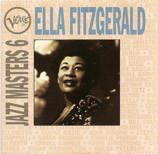 FITZGERALD, ELLA  - VERVE JAZZ MASTERS VOL. 6