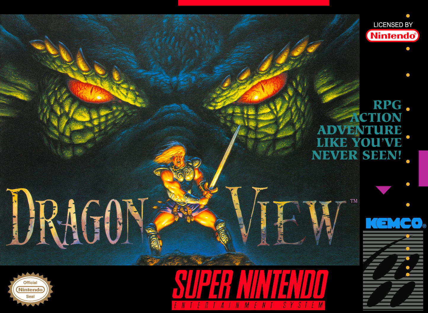 DRAGON VIEW  - SNES