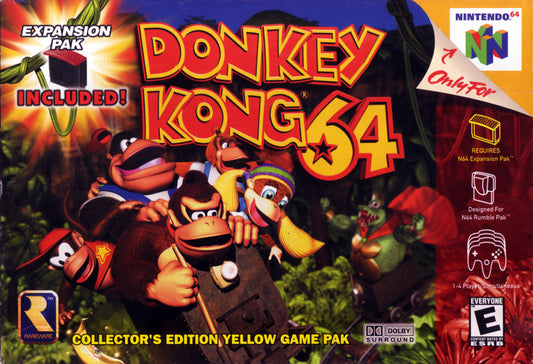 DONKEY KONG 64 (GREY CART)  - N64