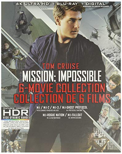 MISSION: IMPOSSIBLE (MOVIE SET) - BLU-4K-INC BLU-6-MOVIE COLLECTION