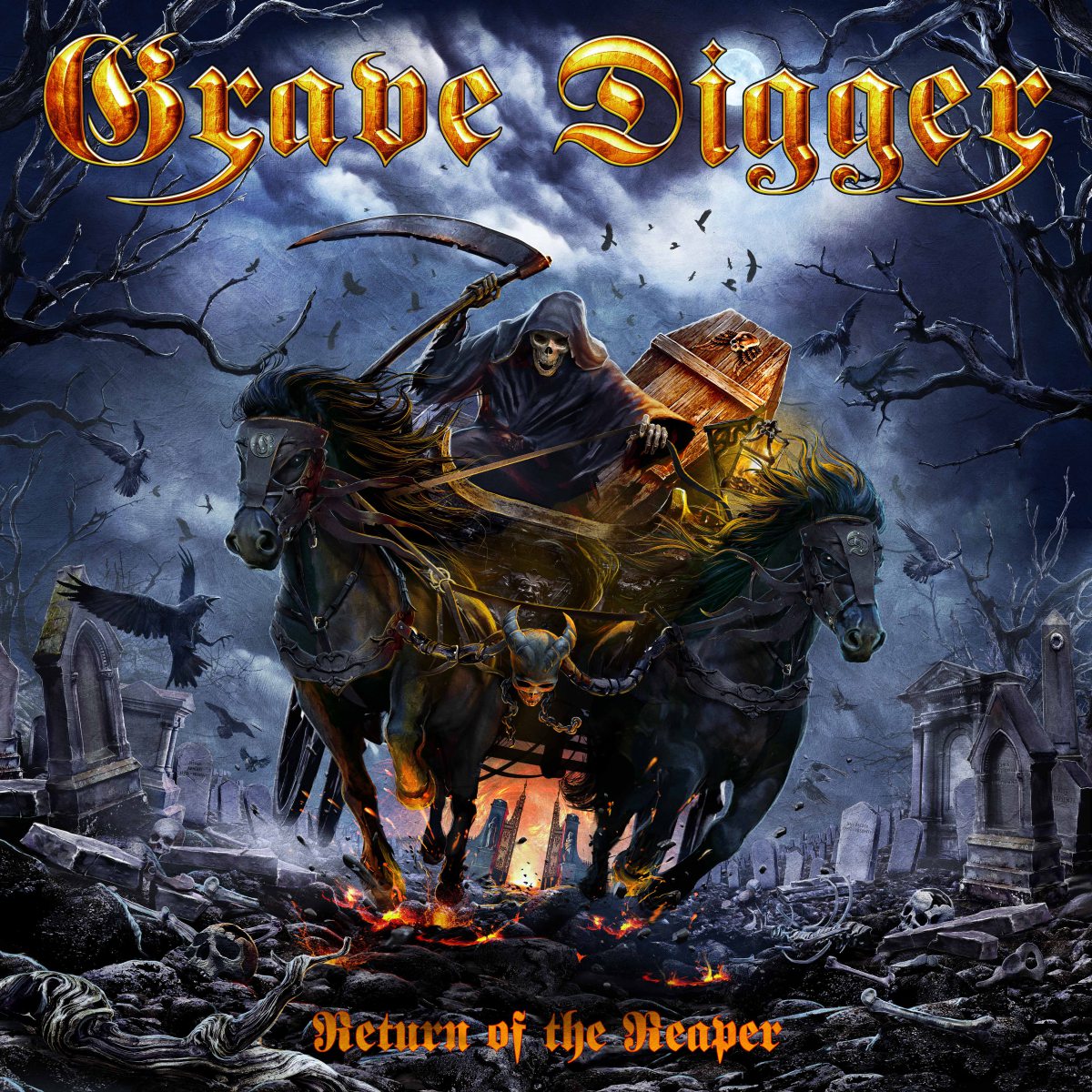 GRAVE DIGGER  - RETURN OF THE REAPER (2CDS)