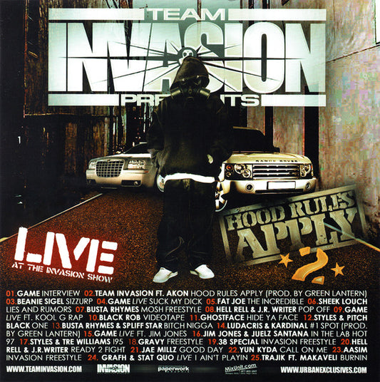 TEAM INVASION  - HOOD RULES APPLY V6