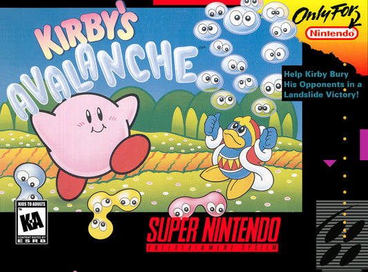 KIRBY'S AVALANCHE  - SNES