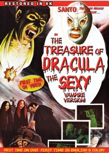 SANTO IN THE TREASURE OF DRACULA: THE SEXY VAMPIRE VERSION 4K RESORATION (IN COLOR) [DVD]
