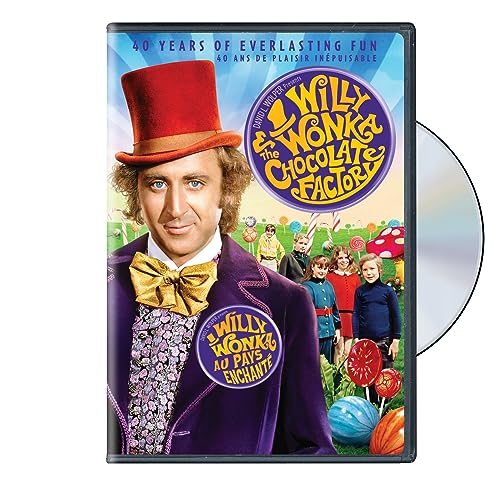 WILLY WONKA & THE CHOCOLATE FACTORY - DVD-1971-GENE WILDER-40TH ANNIVERSARY ED