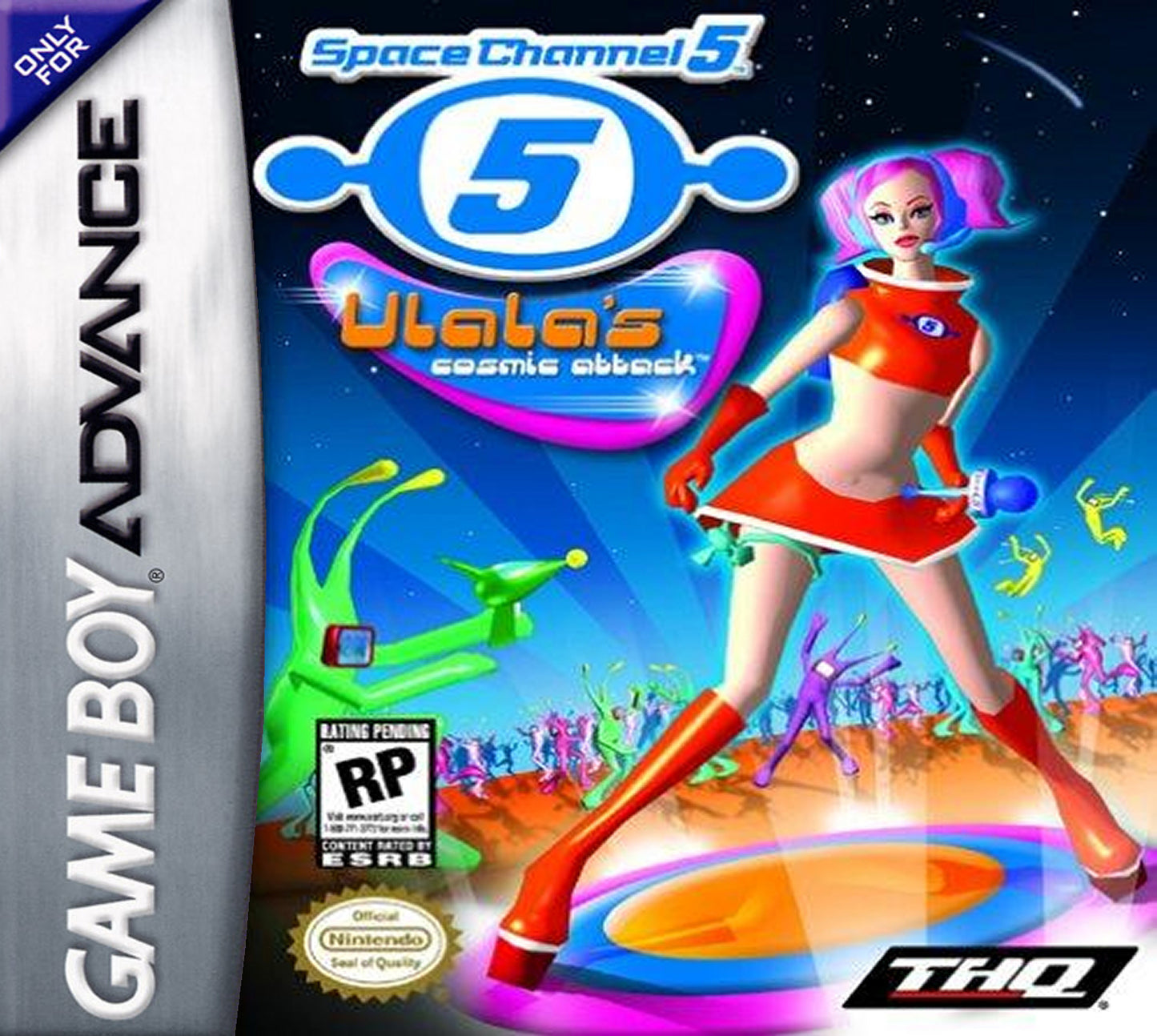 SPACE CHANNEL 5: ULALAS COSMIC ATTACK  - GBA  (CARTRIDGE ONLY)