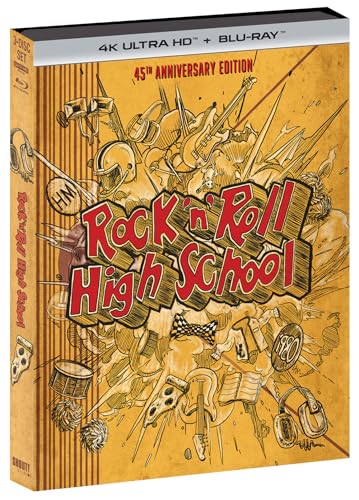 ROCK 'N' ROLL HIGH SCHOOL - 45TH ANNIVERSARY EDITION 4K ULTRA HD + BLU-RAY