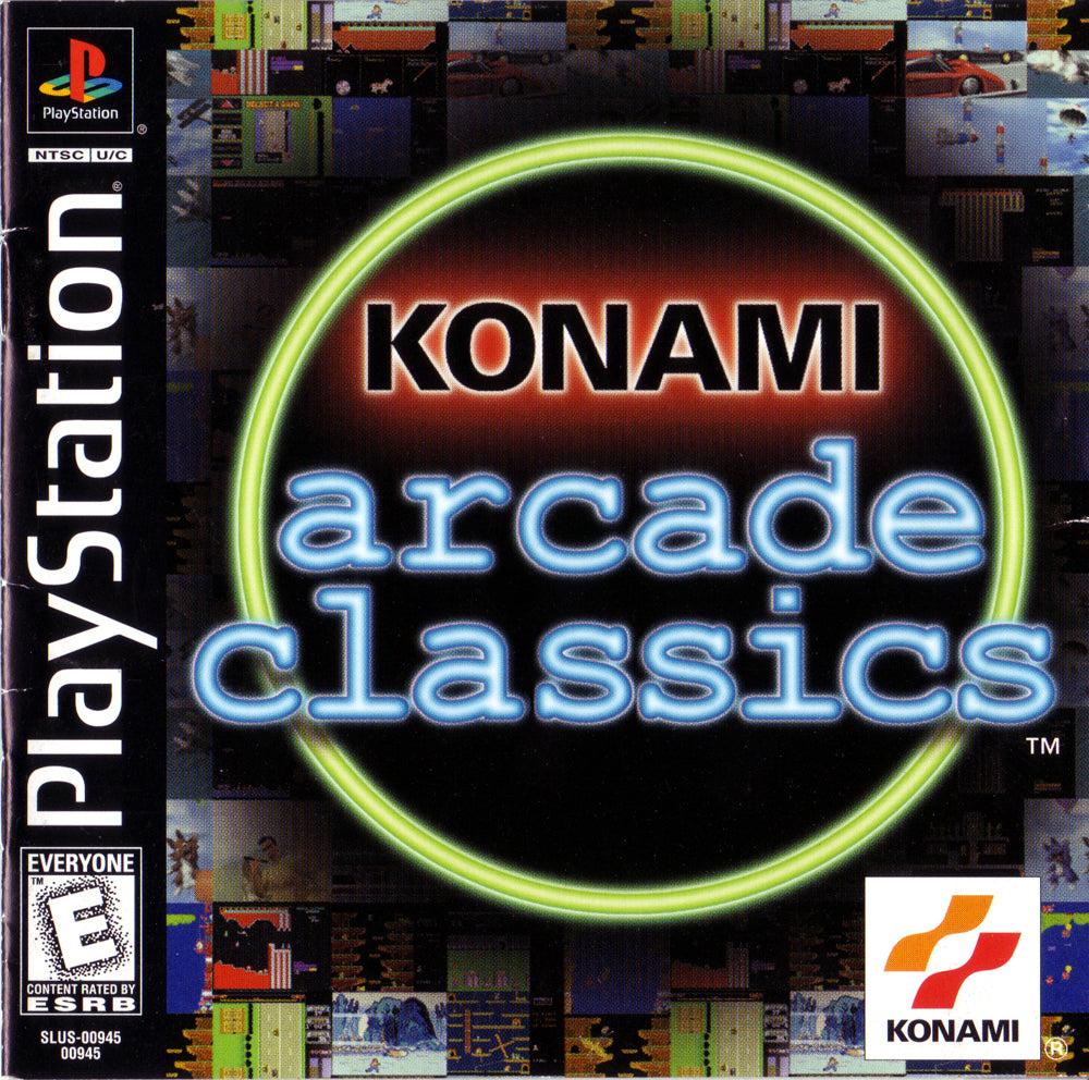 KONAMI ARCADE CLASSICS  - PS1