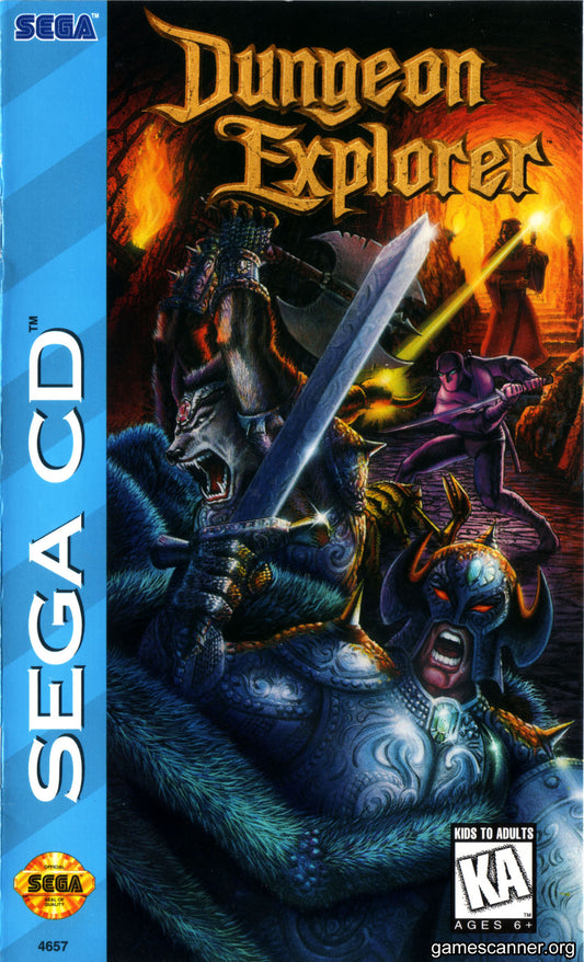 DUNGEON EXPLORER  - SEGACD