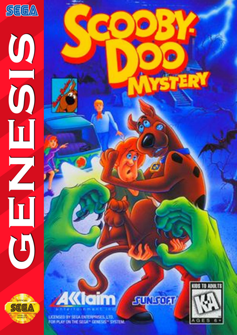 SCOOBY-DOO MYSTERY  - GENESIS  (CARTRIDGE ONLY)
