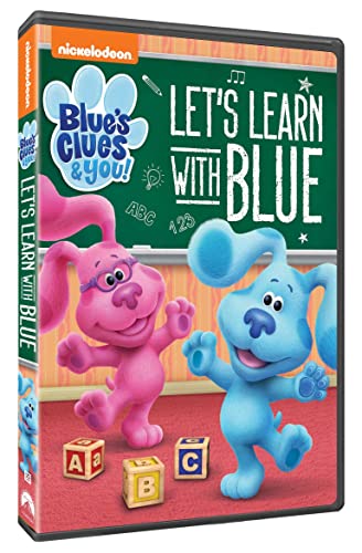 BLUE’S CLUES & YOU! LET’S LEARN WITH BLUE [DVD] (BILINGUAL)
