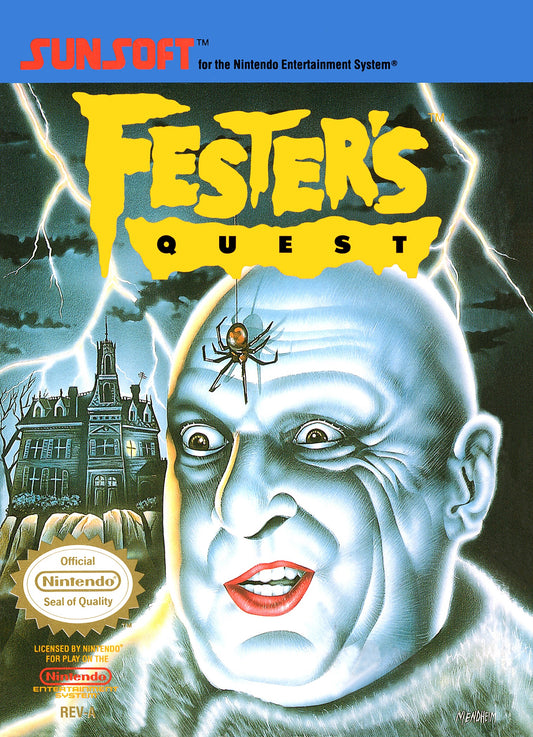 FESTER'S QUEST  - NES