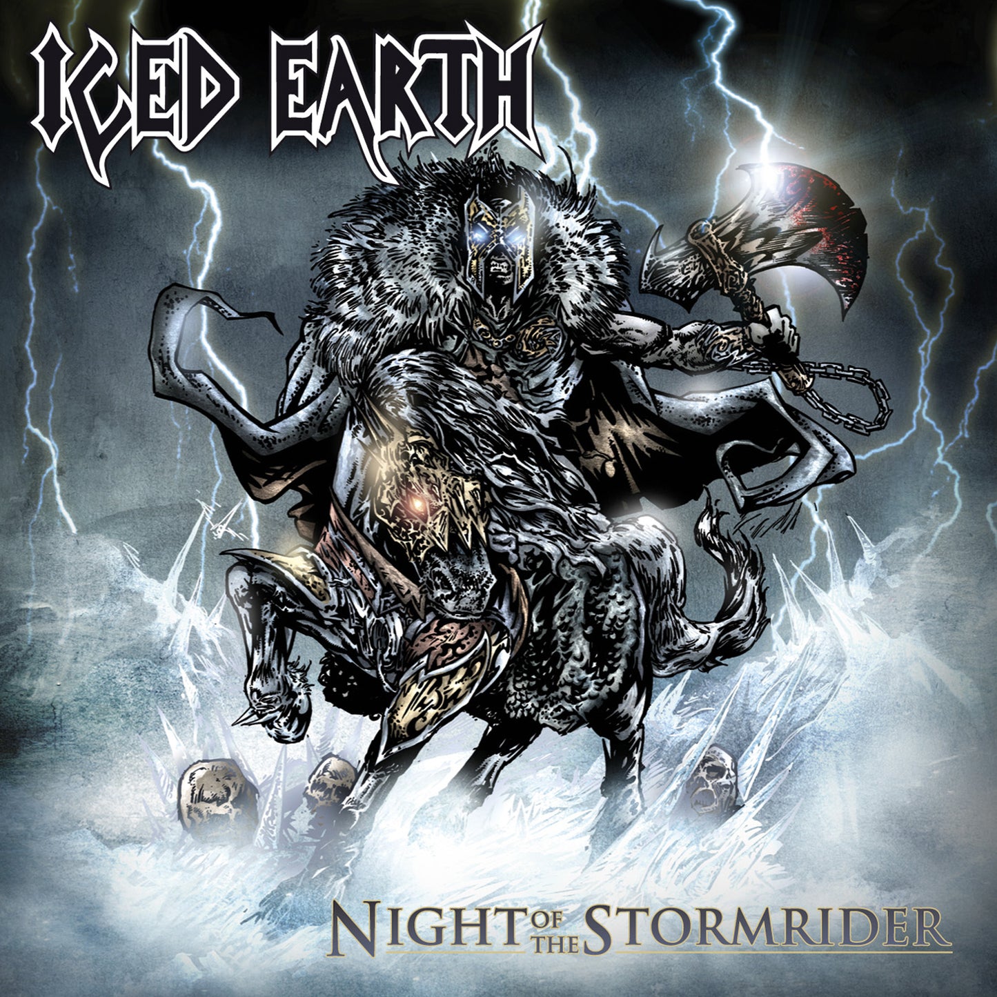 ICED EARTH  - NIGHT OF THE STORMRIDER