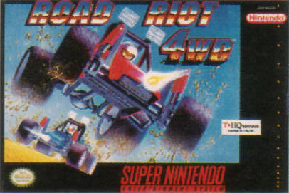 ROAD RIOT 4WD  - SNES (CARTRIDGE ONLY)