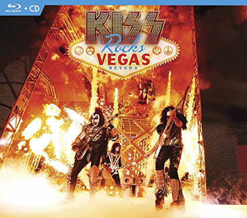 KISS (BAND) - BLU-KISS ROCKS VEGAS-INC- CD