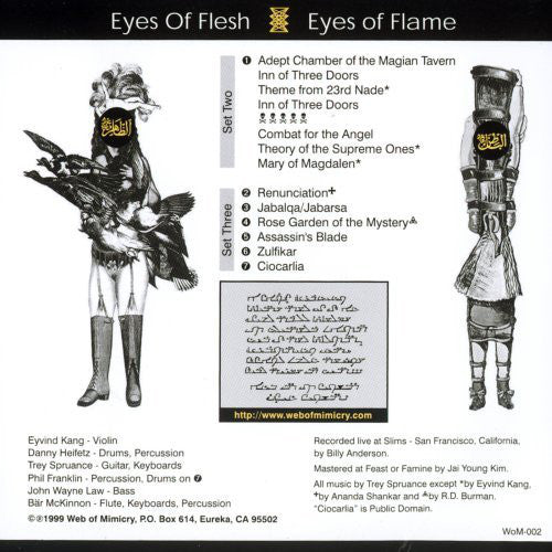 SECRET CHIEFS 3  - EYES OF FLESH, EYES OF FLAME