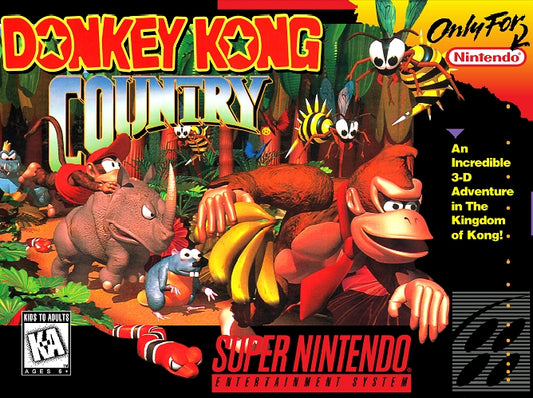 DONKEY KONG COUNTRY  - SNES