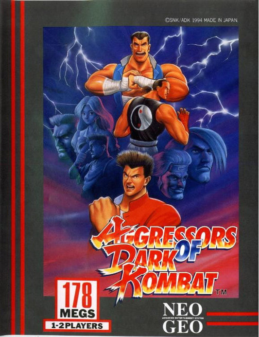 AGGRESSORS OF DARK COMBAT  - NEOGEO