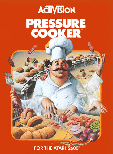 PRESSURE COOKER  - ATARI2600  (CARTRIDGE ONLY)